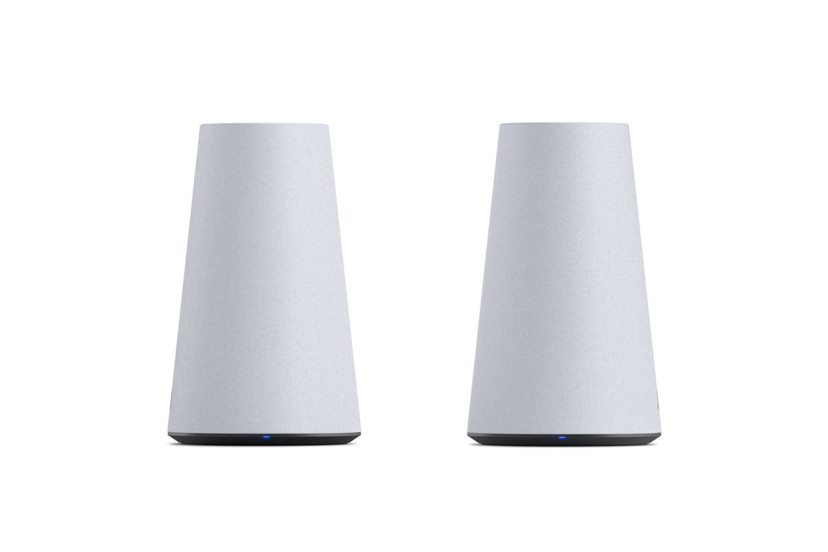 Sony PULSE Elevate wireless speakers with PlayStation Link USB-C adapter, official Sony image