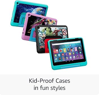 Amazon Fire HD 8 Kids Pro (12th Gen, 2024) detail view — available in Kenya at Trewrld KES 19,000, M-Pesa & free Nairobi del…