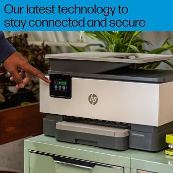 HP OfficeJet Pro 9123 All-in-One Printer side view — available in Kenya at Trewrld KES 38,000, M-Pesa & free Nairobi delivery