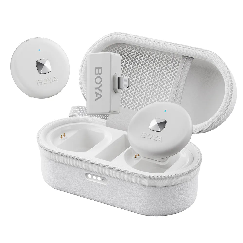 BOYA Omic White Lightning receiver and transmitter - wireless mic for iPhone Kenya