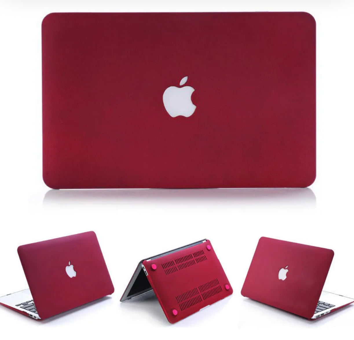 MacBook Matte Finish Case in orange — slim matte cover for MacBook, genuine product with M-Pesa payment