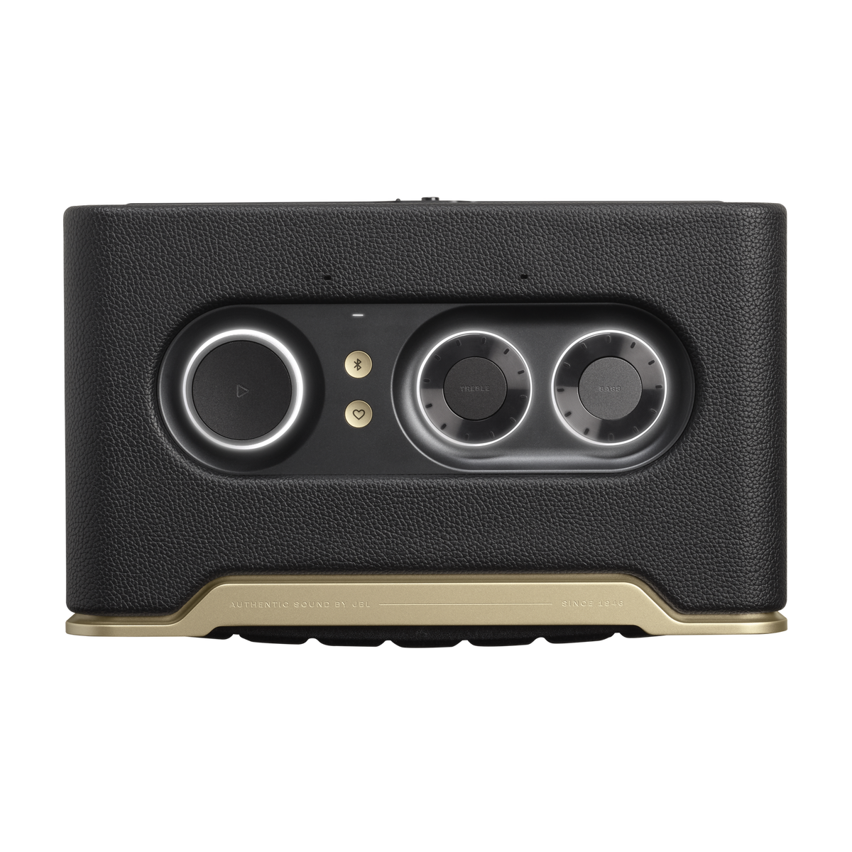 JBL Authentics 200 top view showing control panel