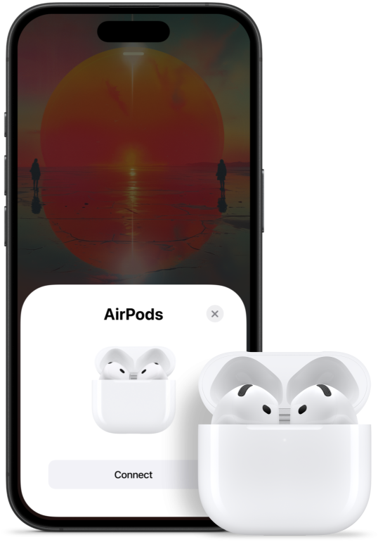 Apple AirPods 4 Earbuds detail view — available in Kenya at Trewrld KES 20,000, M-Pesa & free Nairobi delivery