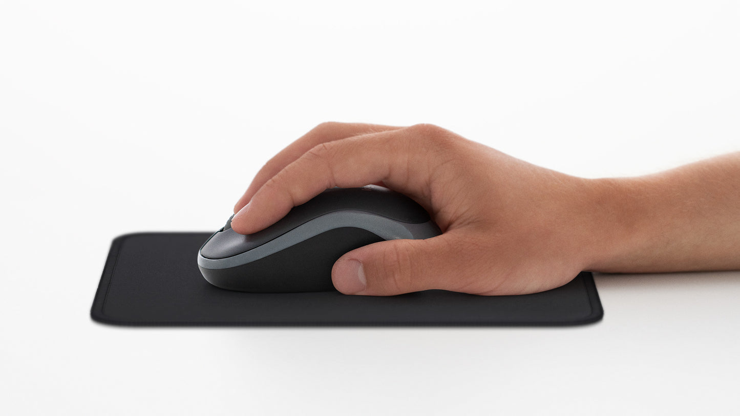 Logitech M185 side view — available in Kenya at Trewrld KES 6,180, M-Pesa & free Nairobi delivery