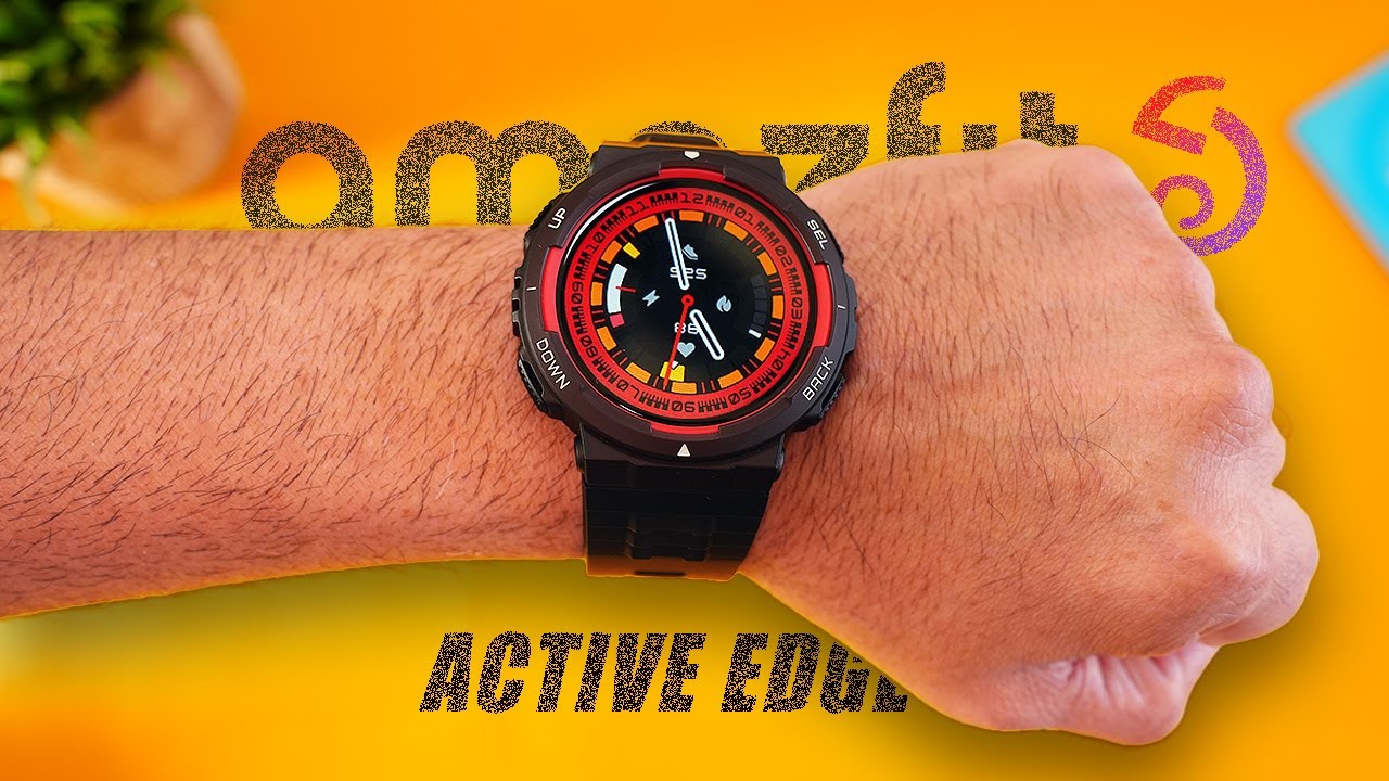 Amazfit Active Edge Smartwatch detail view — available in Kenya at Trewrld KES 16,500, M-Pesa & free Nairobi delivery