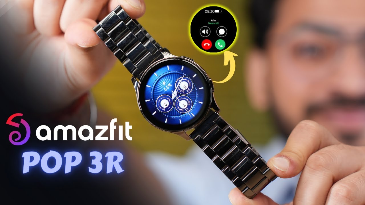 Amazfit Pop 3R Smartwatch side view — available in Kenya at Trewrld KES 10,500, M-Pesa & free Nairobi delivery