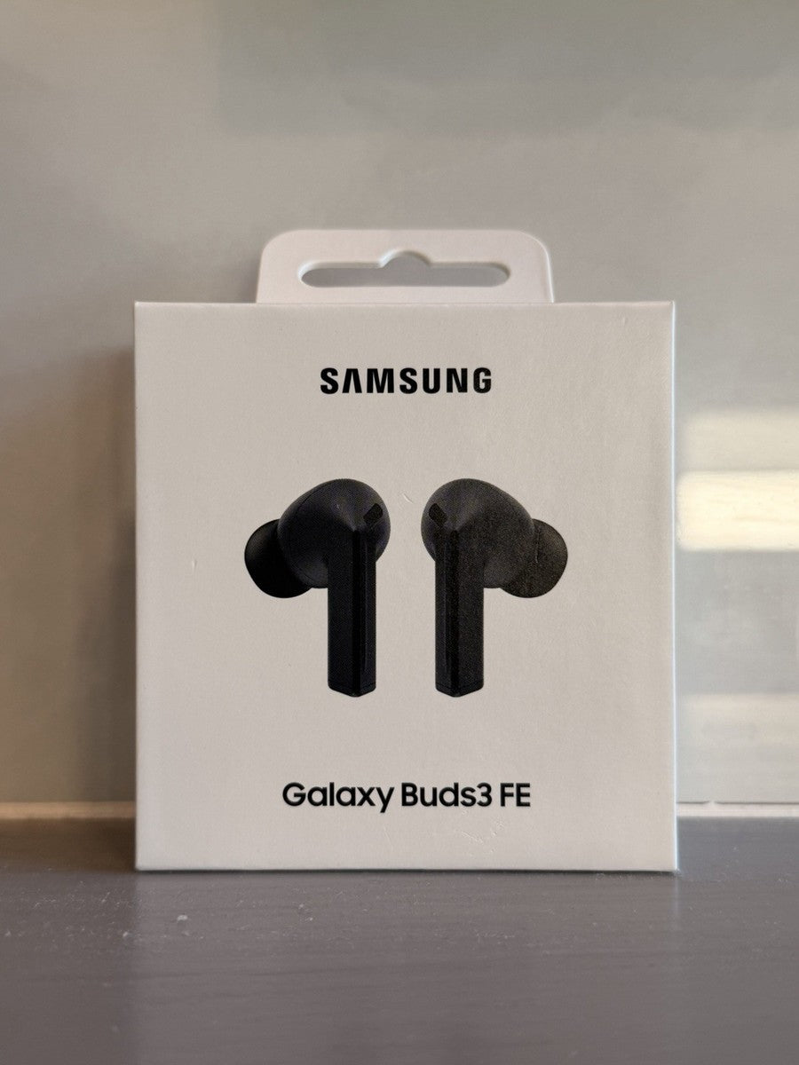 Samsung Buds 3 FE detail view — available in Kenya at Trewrld KES 14,500, M-Pesa & free Nairobi delivery