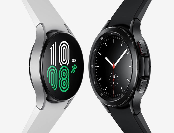 Samsung galaxy watch4 Classic available in Kenya white & Black side | Trewrld