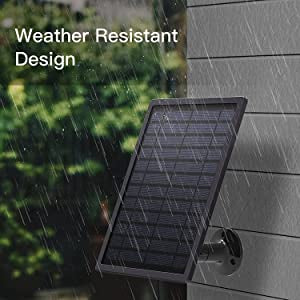 Wireless Camera Solar Panel/Battery Powered