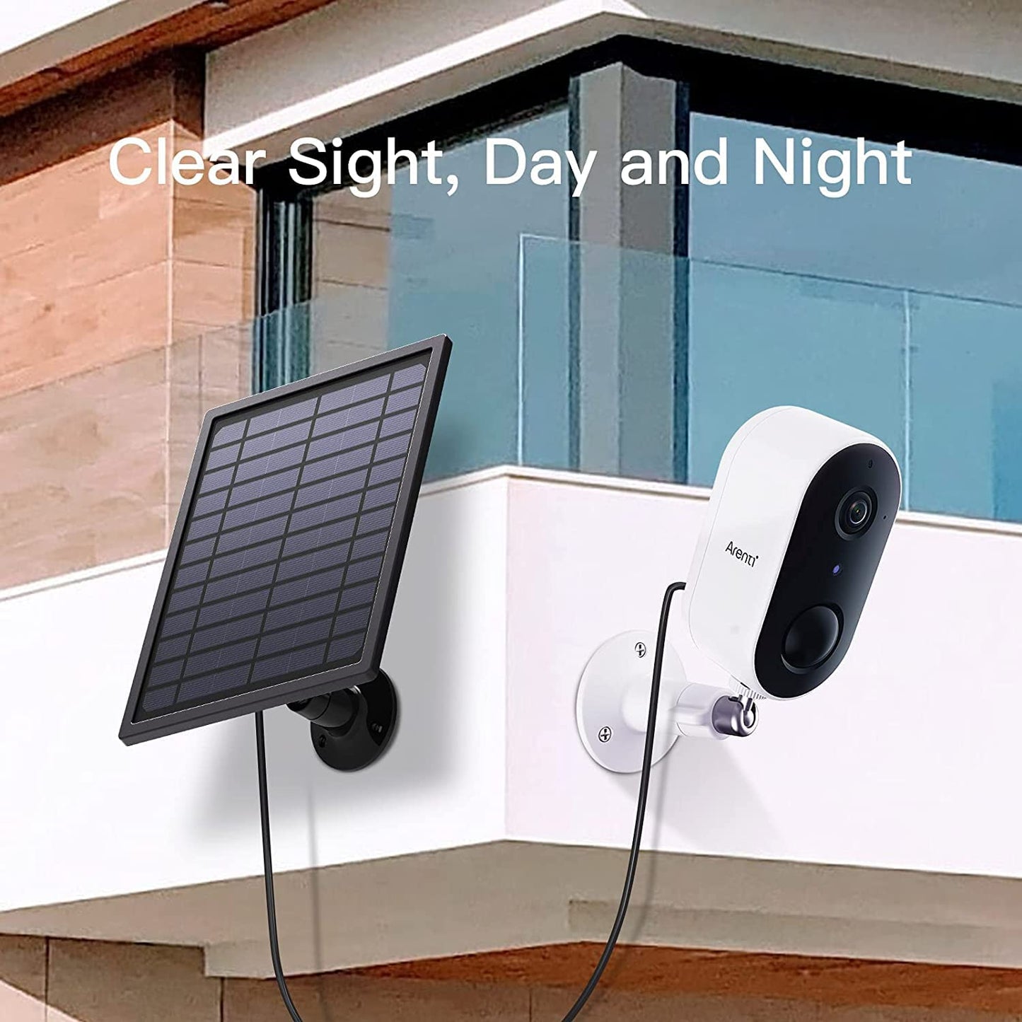 Wireless Camera Solar Panel/Battery Powered