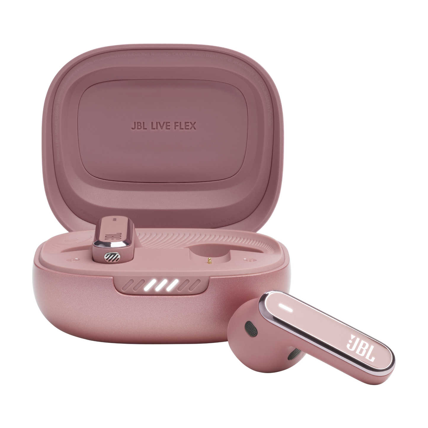 JBL Live Flex True Wireless Earbuds side view — available in Kenya at Trewrld KES 19,000, M-Pesa & free Nairobi delivery