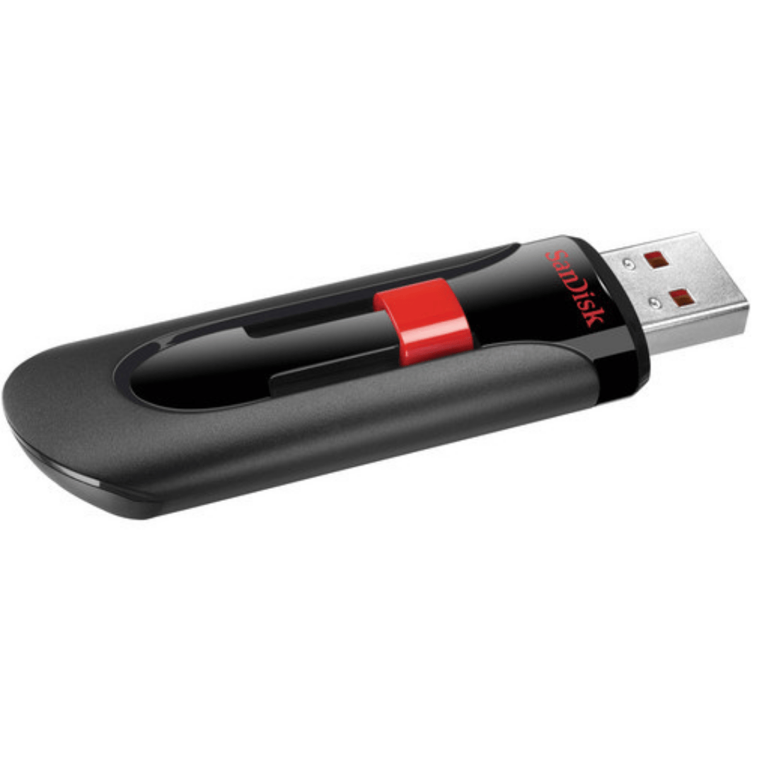 SanDisk 64GB Cruzer Blade front view — available in Kenya at Trewrld KES 6,000, M-Pesa & free Nairobi delivery