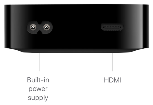 Apple TV 64GB WiFi front view — available in Kenya at Trewrld KES 23,000, M-Pesa & free Nairobi delivery