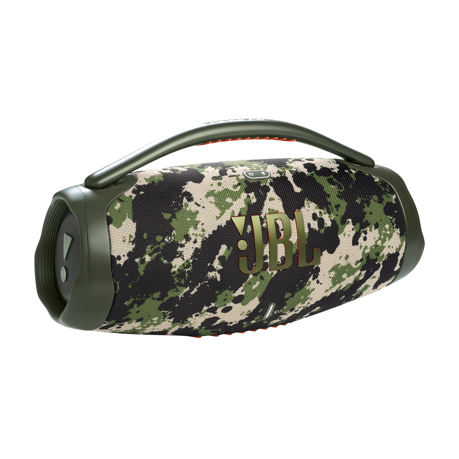 JBL Boombox 3 Portable Bluetooth Speaker side view — available in Kenya at Trewrld KES 50,000, M-Pesa & free Nairobi delivery