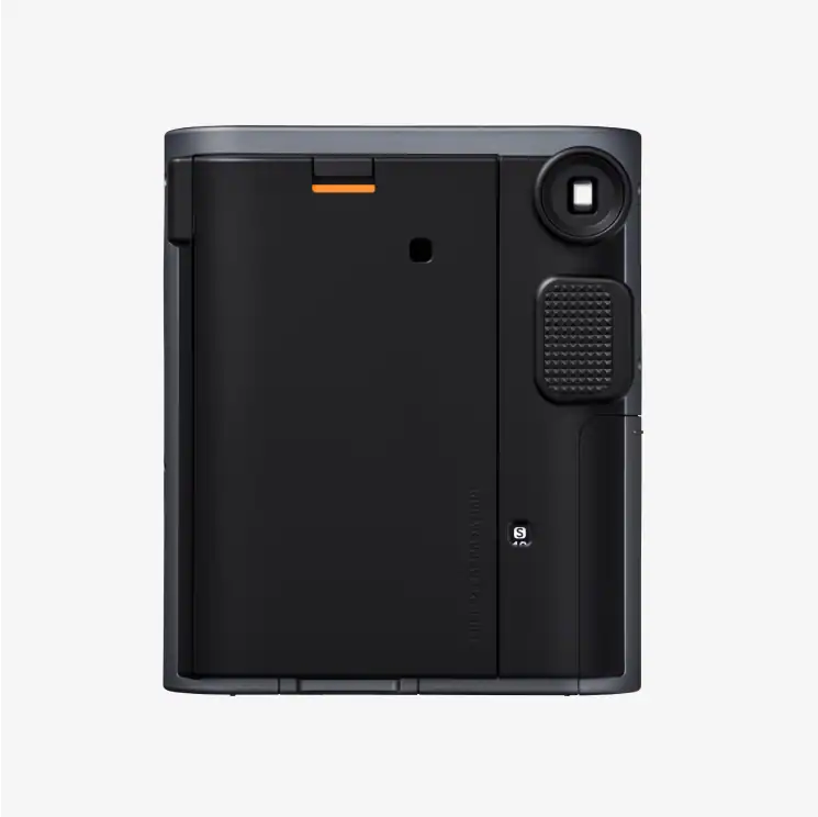 Fujifilm Instax Mini 41 instant camera in Black, angled view
