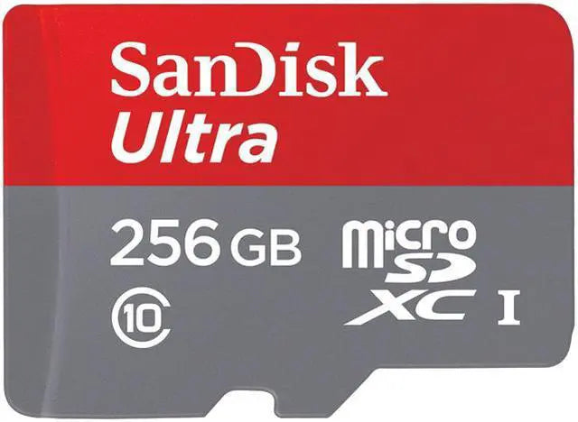 256GB SanDisk SD Class 10 front view — available in Kenya at Trewrld KES 9,500, M-Pesa & free Nairobi delivery