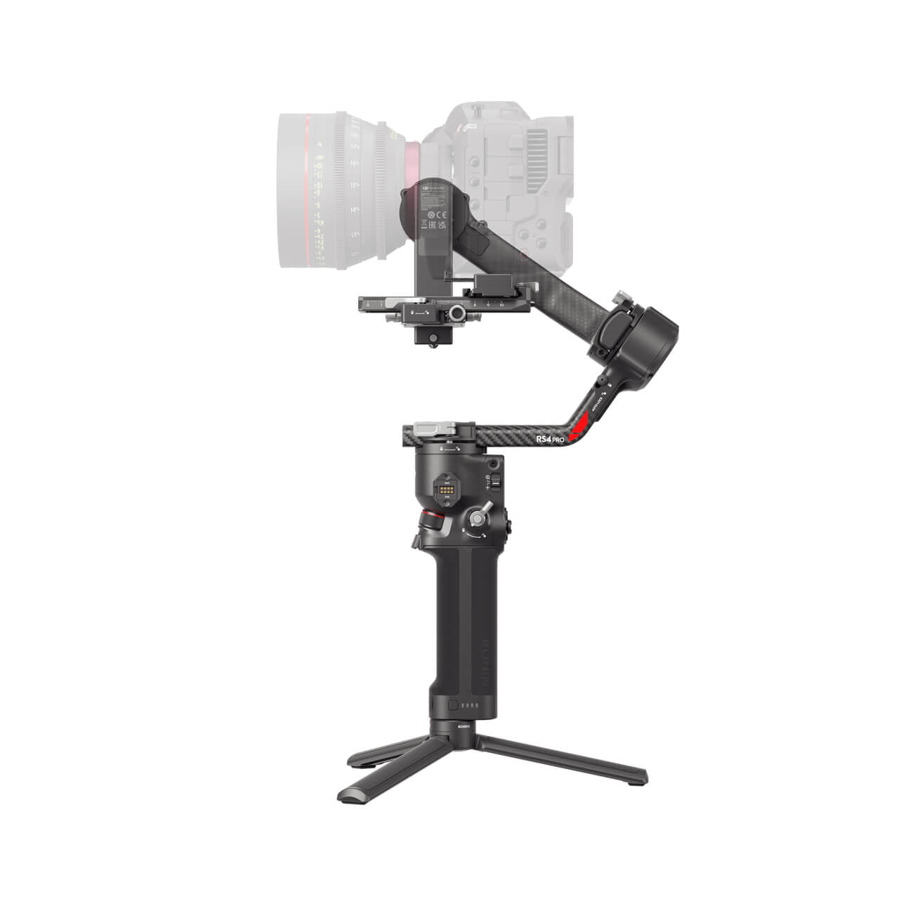 DJI RS 4 Pro Combo native vertical shooting plate