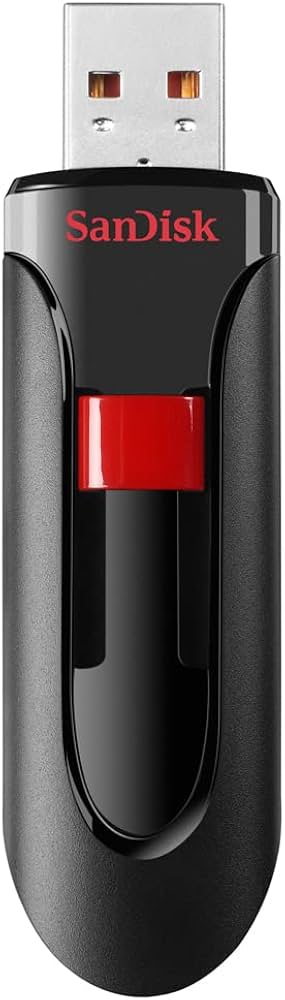 SanDisk Cruzer Fit 128GB USB Flash Drive front view — available in Kenya at Trewrld KES 7,600, M-Pesa & free Nairobi delivery