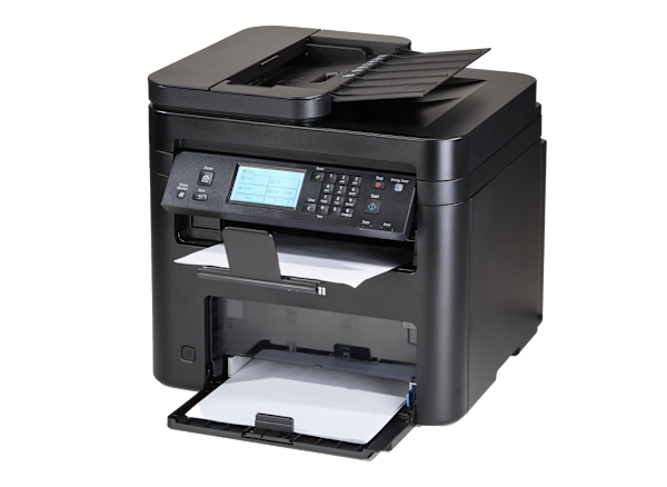 Canon i-SENSYS MF275dw Laser Printer side view — available in Kenya at Trewrld KES 54,000, M-Pesa & free Nairobi delivery