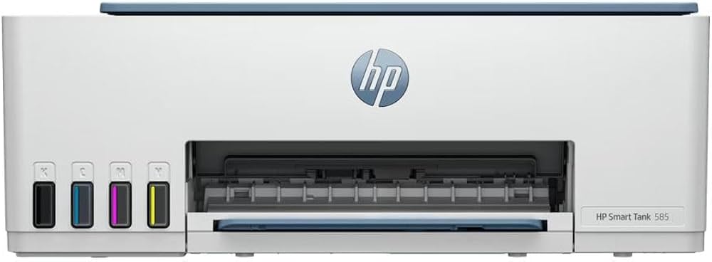 HP Smart Tank 585 All-in-One Printer detail view — available in Kenya at Trewrld KES 32,000, M-Pesa & free Nairobi delivery