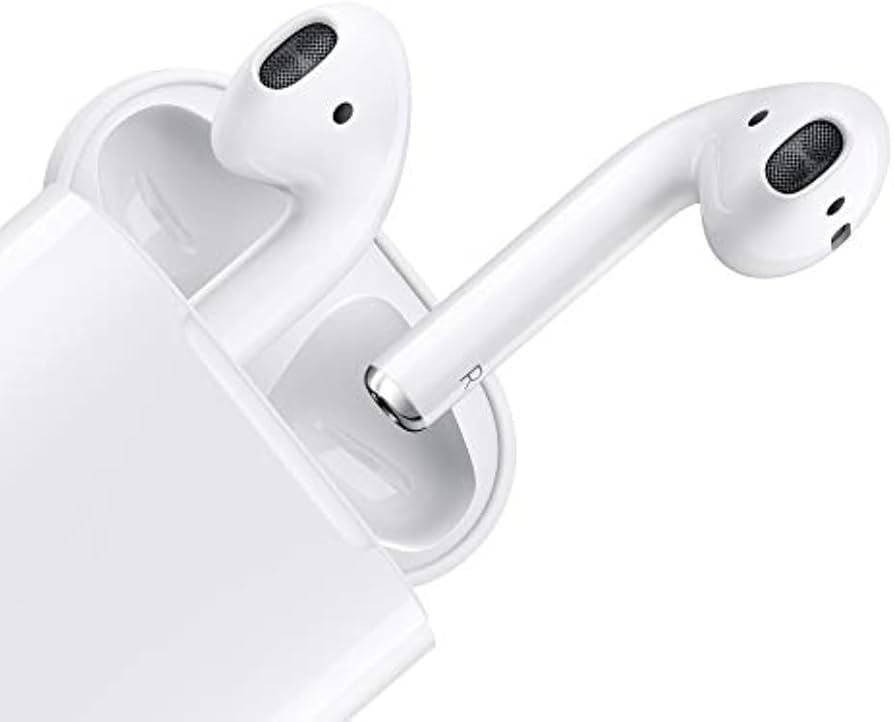 Apple AirPods (2nd Generation) with Charging Case side view — available in Kenya at Trewrld KES 19,000, M-Pesa & free Nairob…