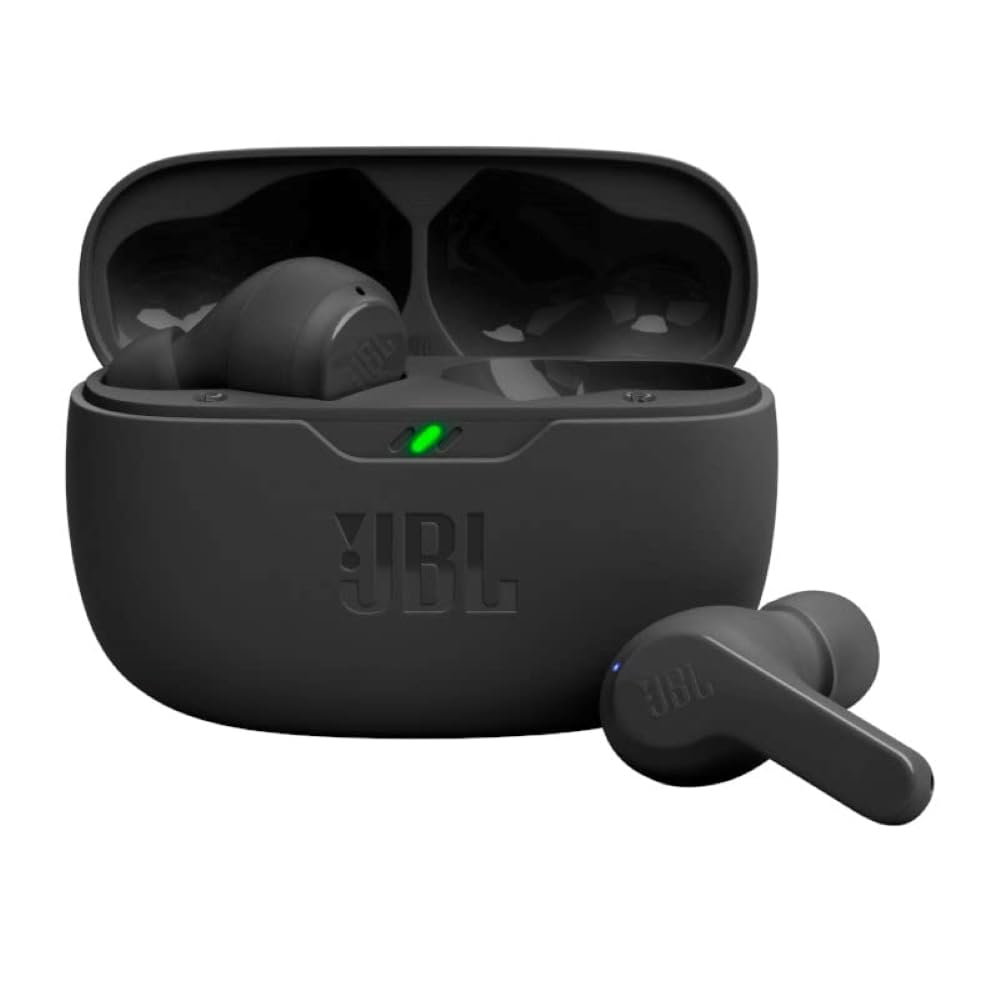 JBL Vibe Beam True Wireless Earbuds front view — available in Kenya at Trewrld KES 9,800, M-Pesa & free Nairobi delivery