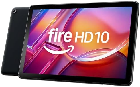 Amazon Fire HD 10 Tablet 32GB (2023, 13th Gen) front view — available in Kenya at Trewrld KES 20,000, M-Pesa & free Nairobi…