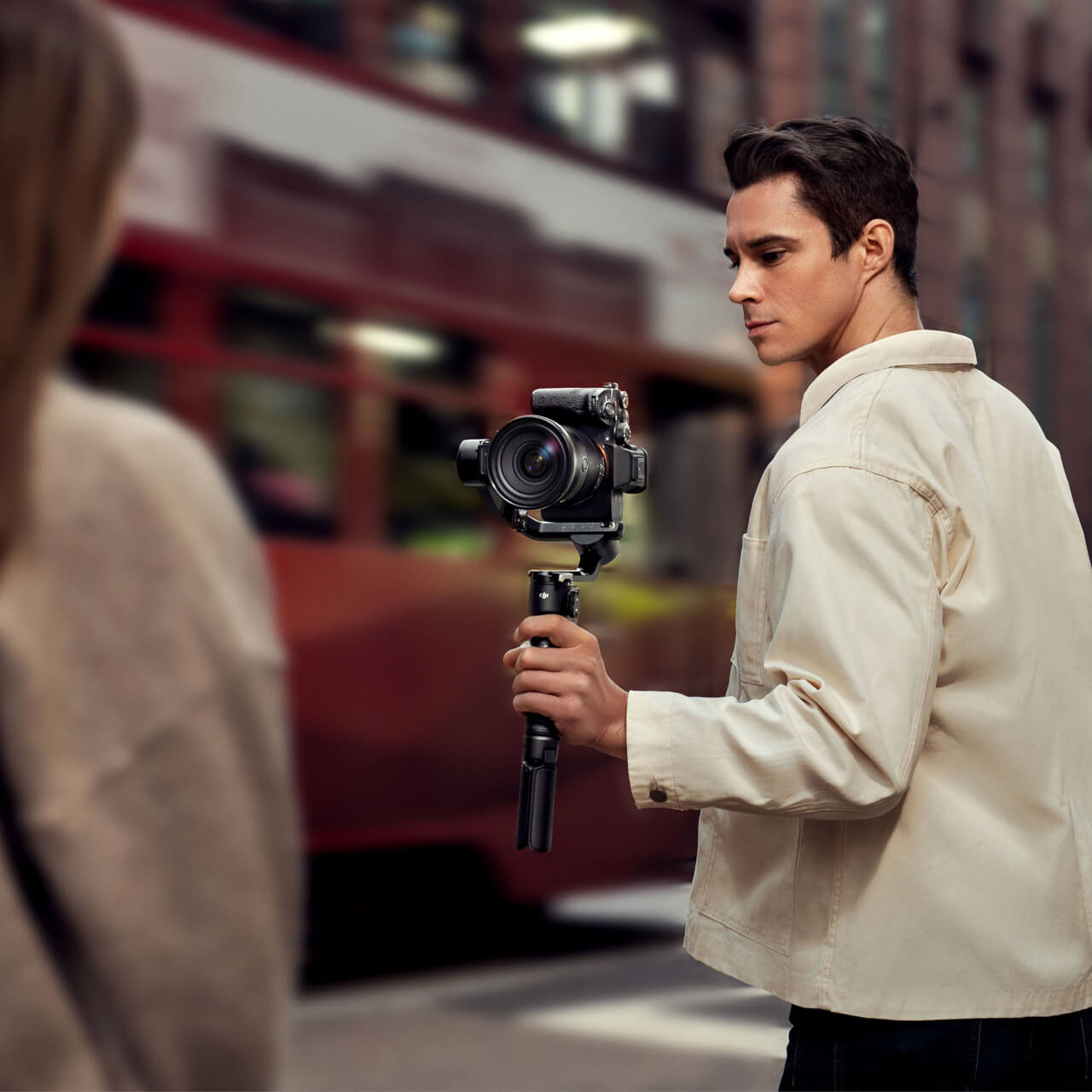 DJI RS 3 Mini gimbal mounted with mirrorless camera - buy in Nairobi Kenya