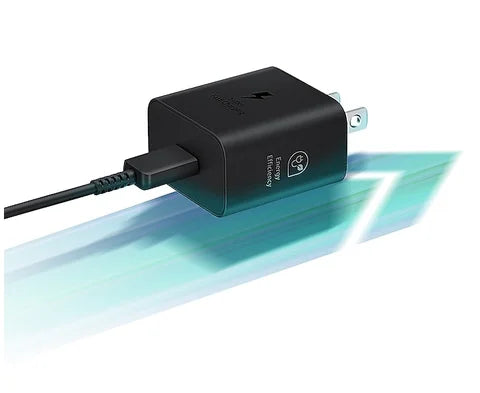 Samsung 25W Adapter with Cable detail view — available in Kenya at Trewrld KES 6,800, M-Pesa & free Nairobi delivery