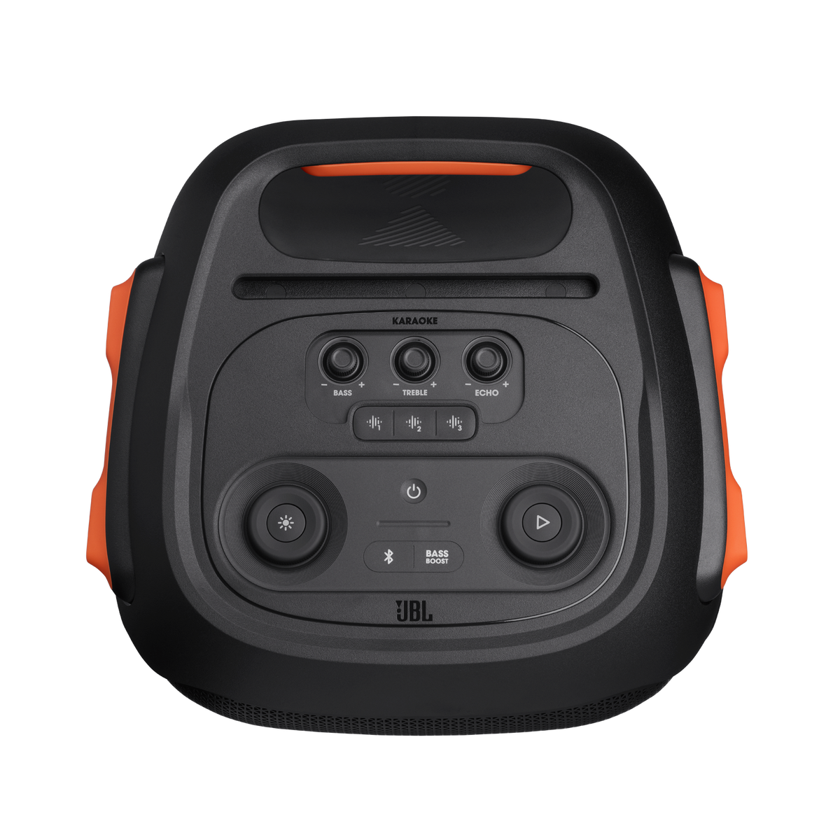 JBL PartyBox 710 top panel controls and light effects