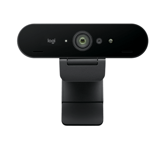 Logitech BRIO 4K Stream Edition front view — available in Kenya at Trewrld KES 28,000, M-Pesa & free Nairobi delivery