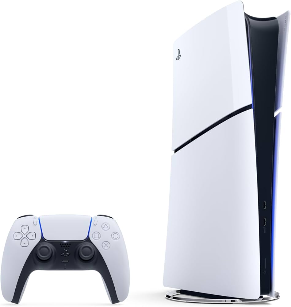 Sony PS5 SLIM Digital front view — available in Kenya at Trewrld KES 80,000, M-Pesa & free Nairobi delivery