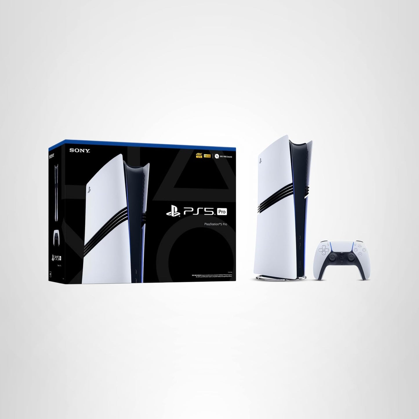 Sony PS5 PRO side view — available in Kenya at Trewrld KES 128,000, M-Pesa & free Nairobi delivery