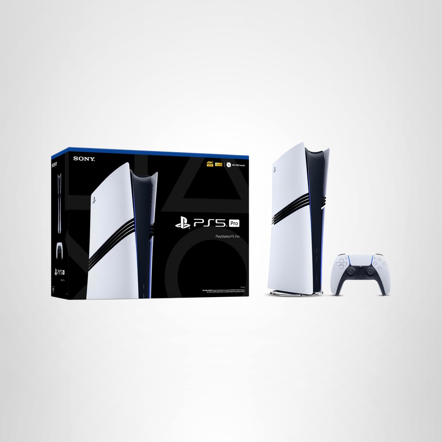 Sony PS5 PRO side view — available in Kenya at Trewrld KES 128,000, M-Pesa & free Nairobi delivery