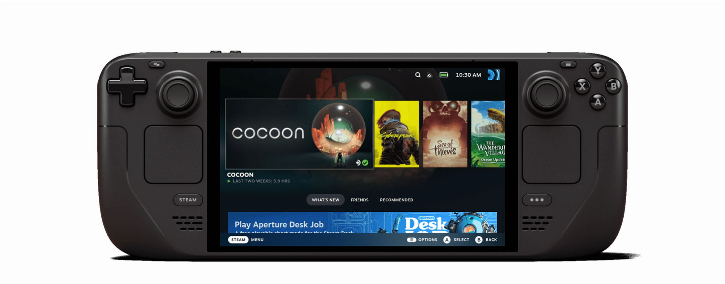 Valve Steam Deck 1TB OLED front view — available in Kenya at Trewrld KES 97,000, M-Pesa & free Nairobi delivery