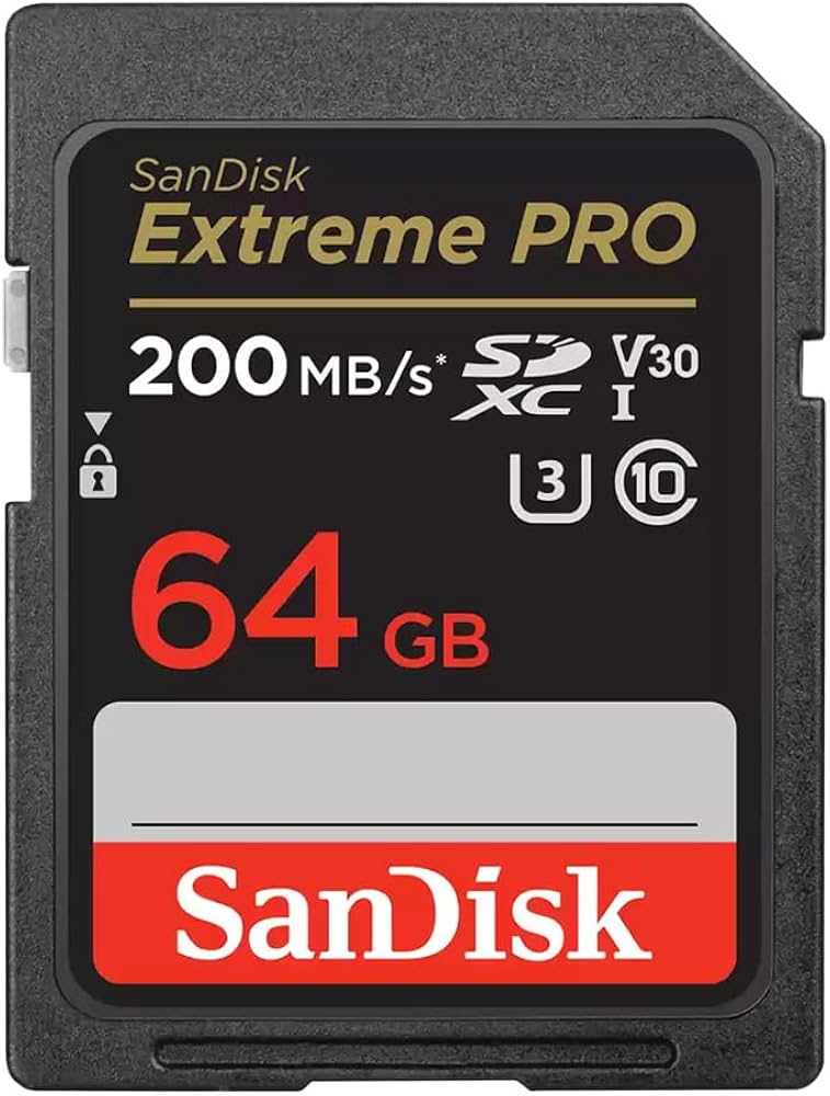 SanDisk 64GB SD Extreme PRO detail view — available in Kenya at Trewrld KES 8,200, M-Pesa & free Nairobi delivery