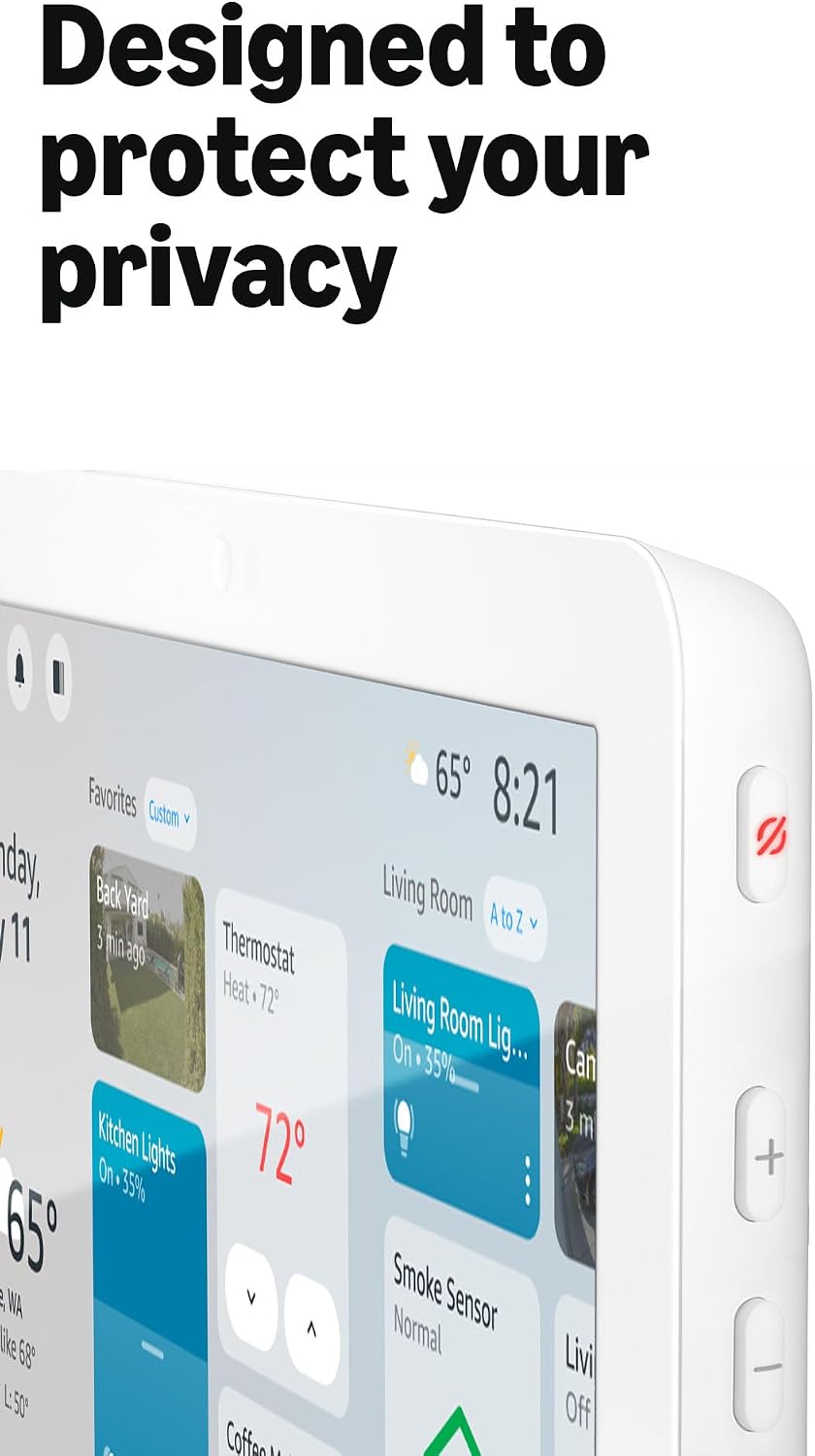 Echo Hub White size reference