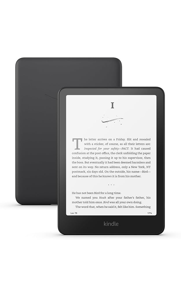 Amazon Kindle Paperwhite 12th Gen 16GB front view — available in Kenya at Trewrld KES 26,000, M-Pesa & free Nairobi delivery