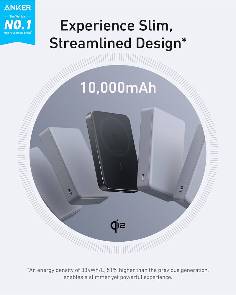 Anker MagGo 633 Magnetic Battery 10000mAh Speaker front view — available in Kenya at Trewrld KES 12,000, M-Pesa & free Nairo…