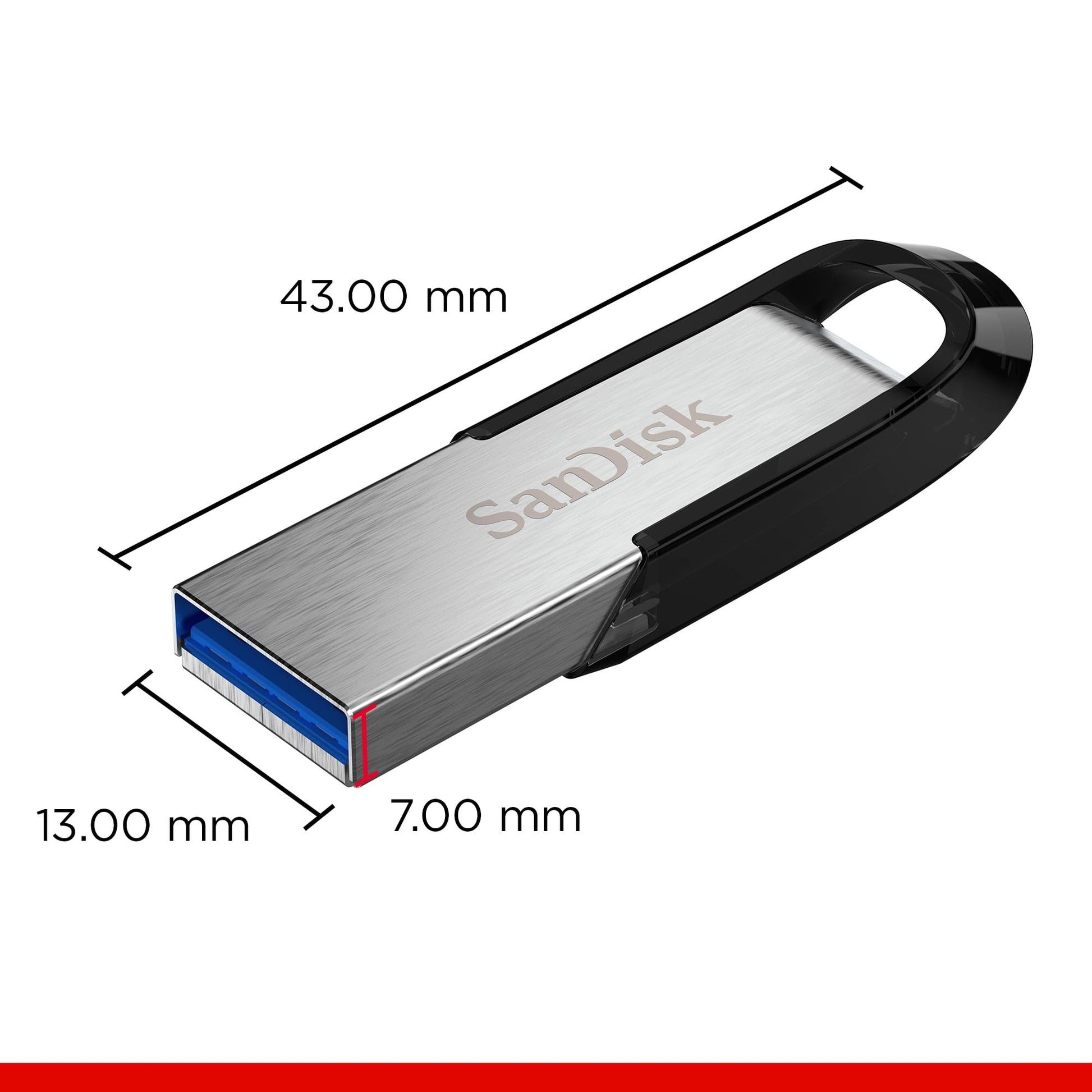 SanDisk 32GB Ultra Flair front view — available in Kenya at Trewrld KES 6,200, M-Pesa & free Nairobi delivery
