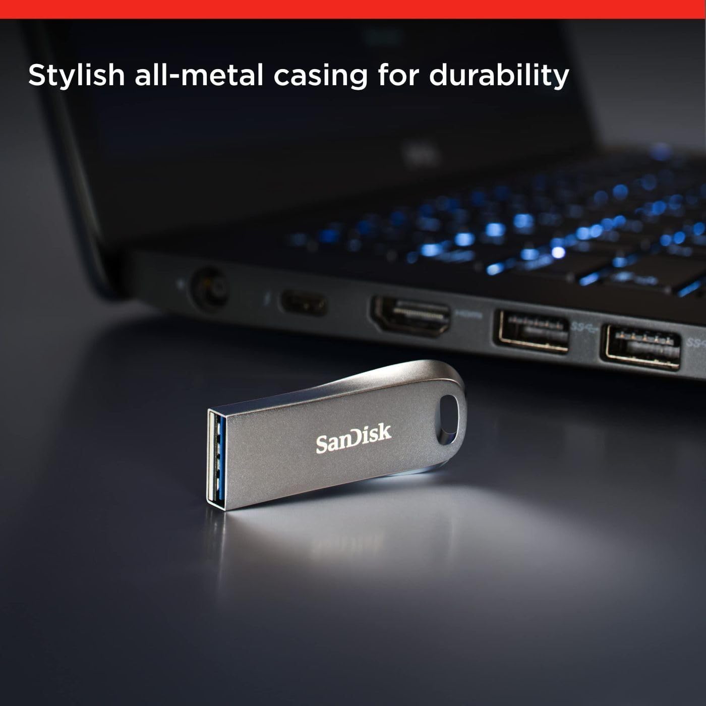 SanDisk 512GB Ultra LUXE detail view — available in Kenya at Trewrld KES 13,900, M-Pesa & free Nairobi delivery