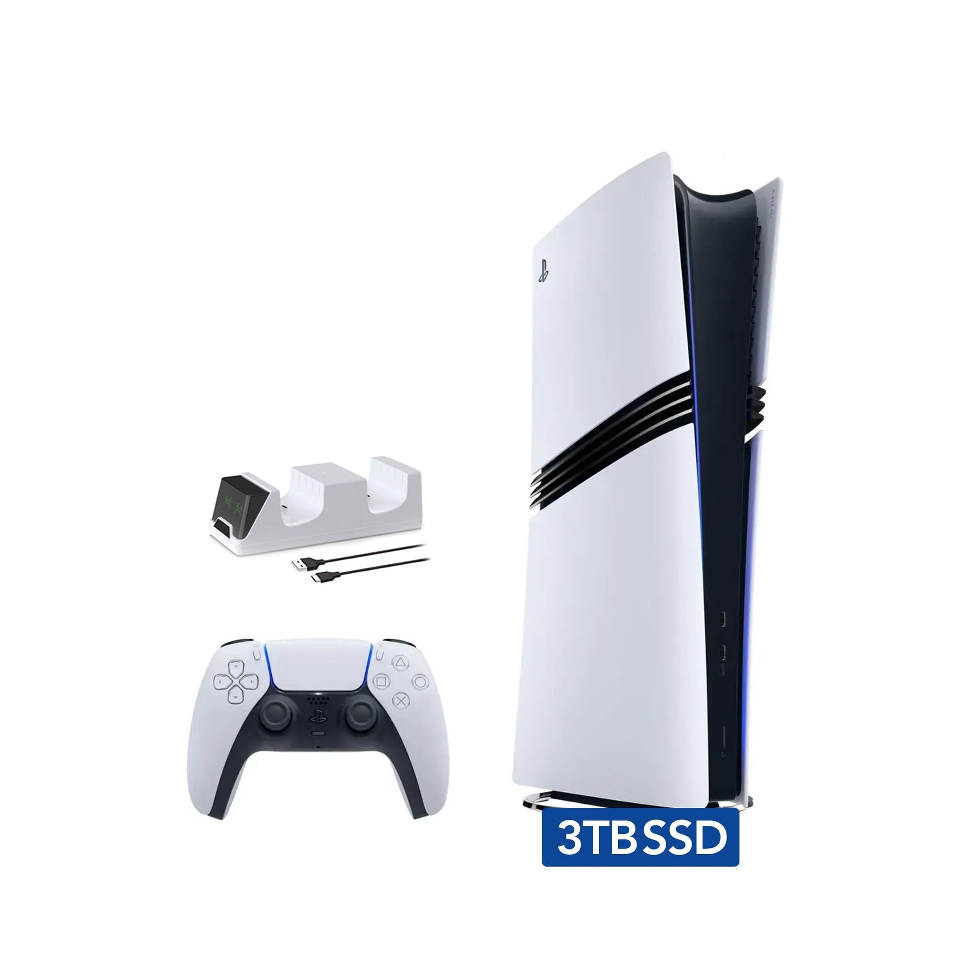 Sony PS5 PRO front view — available in Kenya at Trewrld KES 128,000, M-Pesa & free Nairobi delivery