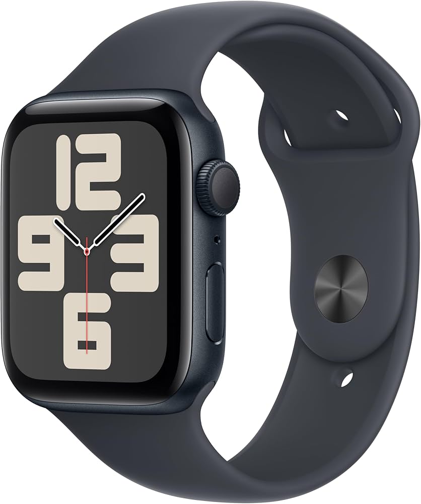 Apple Watch SE (2nd Generation) 44mm side view — available in Kenya at Trewrld KES 35,000, M-Pesa & free Nairobi delivery