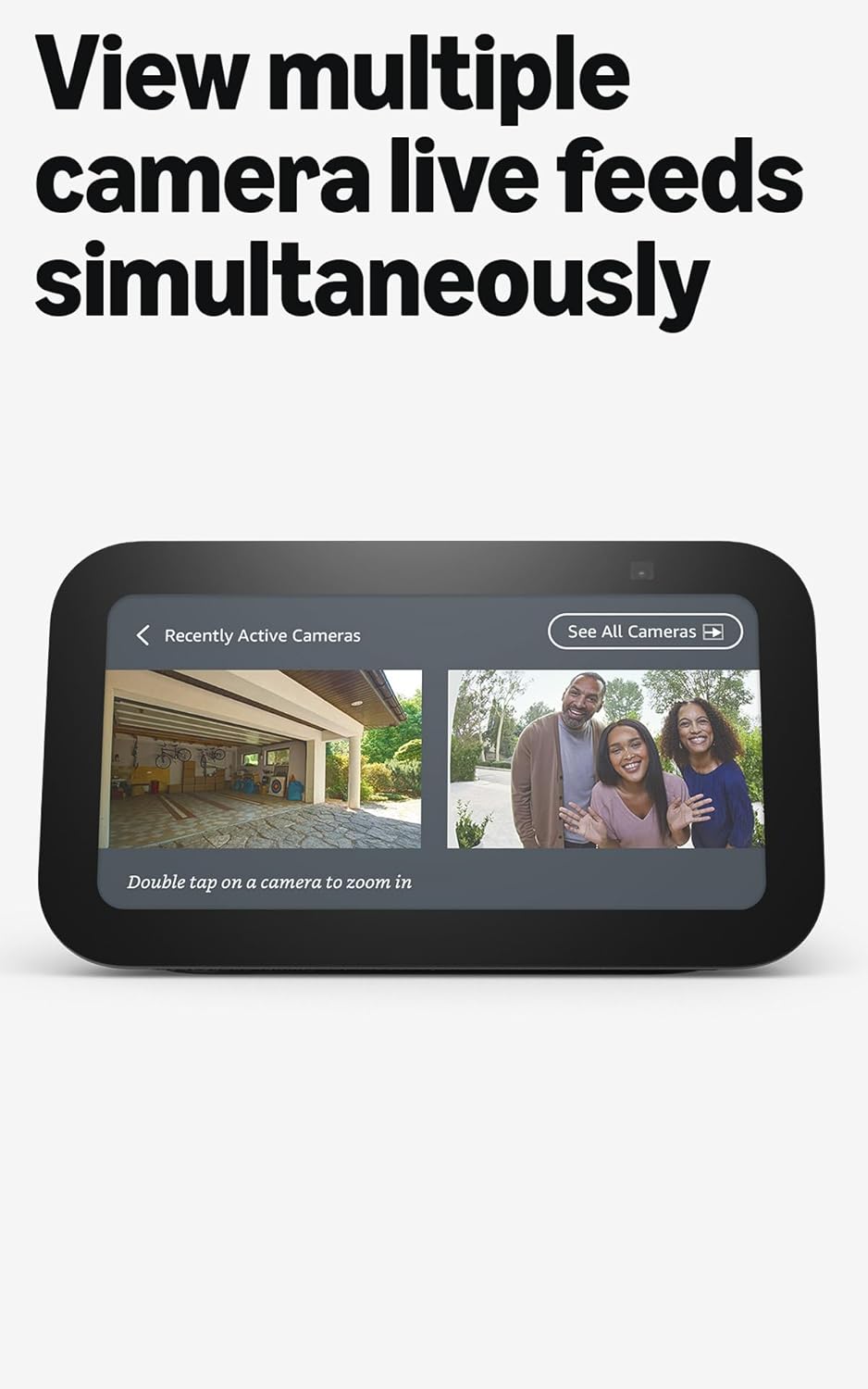 Echo Show 5 Charcoal back ports