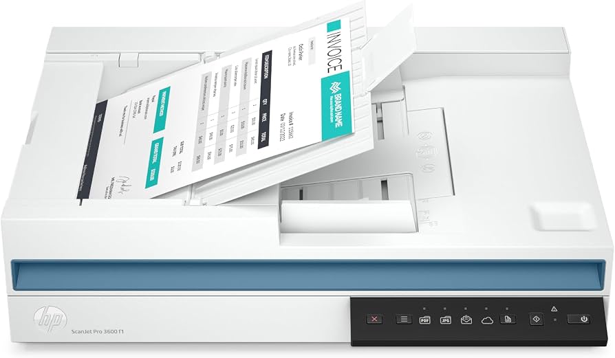 HP ScanJet Pro 3600 f1 Flatbed Scanner front view — available in Kenya at Trewrld KES 65,000, M-Pesa & free Nairobi delivery