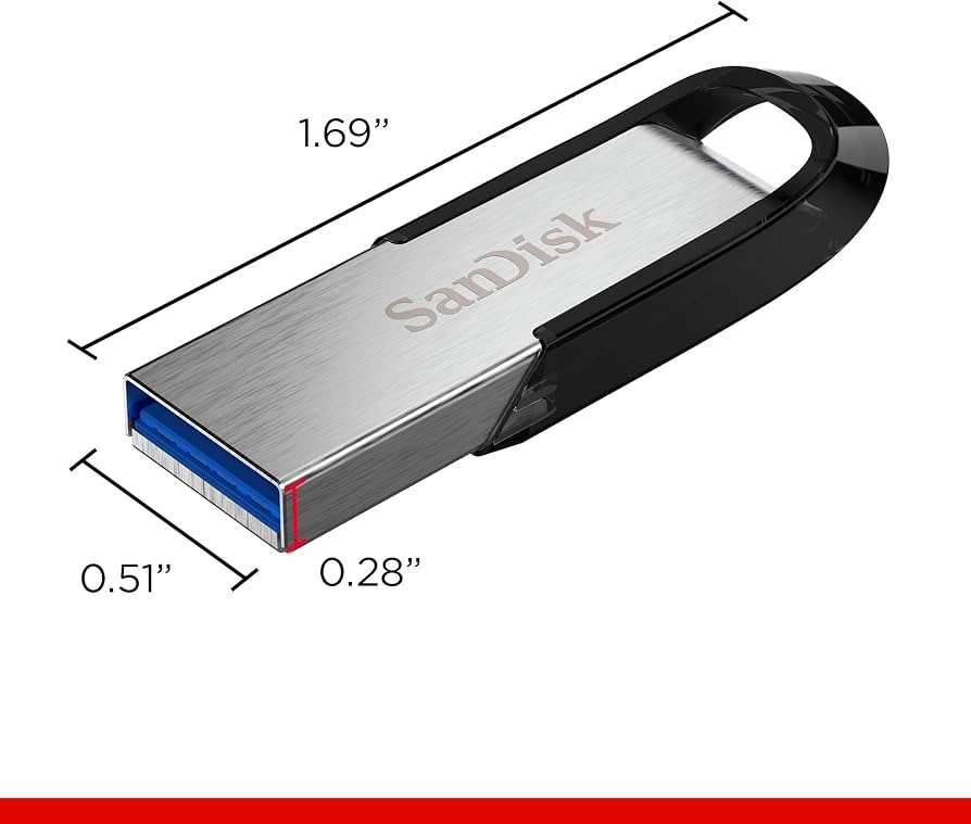 SanDisk 512GB Ultra Flair side view — available in Kenya at Trewrld KES 13,900, M-Pesa & free Nairobi delivery