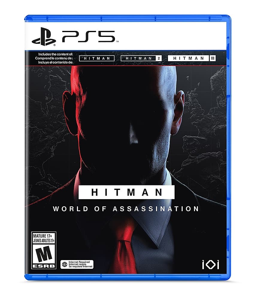 Sony PS5 Hitman (World of Assassination) front view — available in Kenya at Trewrld KES 8,900, M-Pesa & free Nairobi delivery