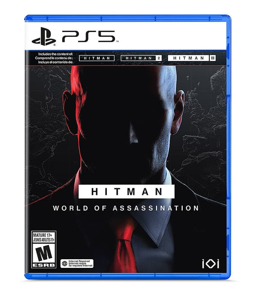 Sony PS5 Hitman (World of Assassination) front view — available in Kenya at Trewrld KES 8,900, M-Pesa & free Nairobi delivery