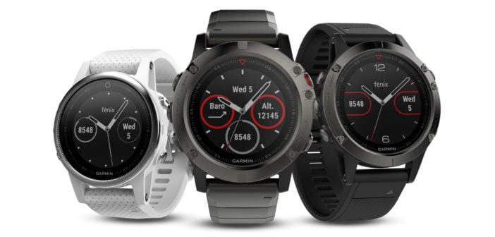 Garmin fēnix 5 multisport GPS watch official product photo