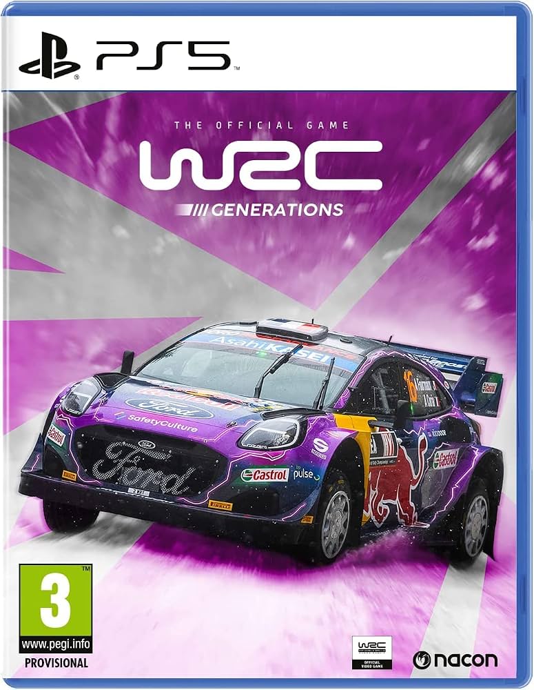 Sony PS5 WRC Generation side view — available in Kenya at Trewrld KES 7,700, M-Pesa & free Nairobi delivery